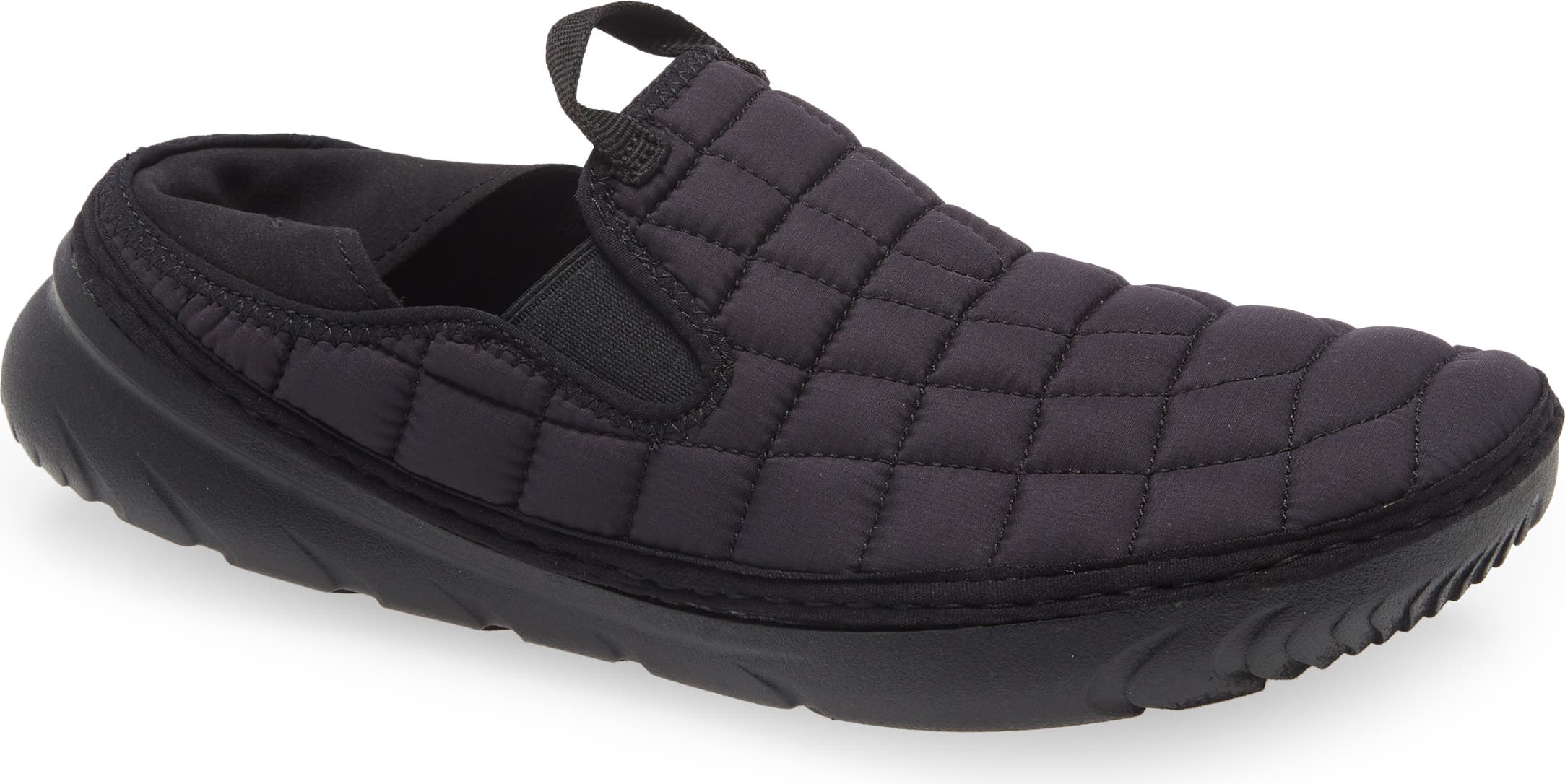 Merrell Quilted Slip Ons Hut Moc Triple Black Merrell Quilted Slip Ons Hut Moc Triple Black